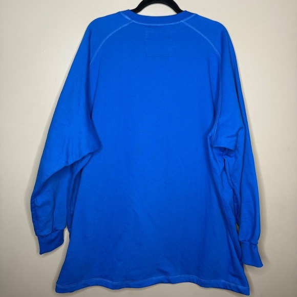 NWT$70 WINSTON Blue Long Sleeve Fleece Plush Pullover Sweater Sz 3XL‎ - Picture 6 of 6
